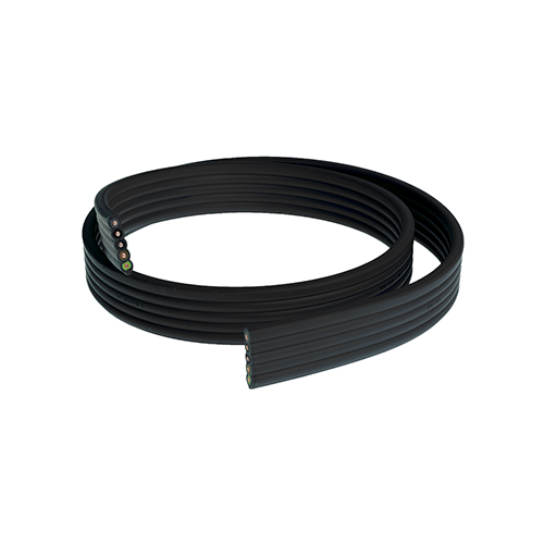 WD BUSbar Flachbandkabel 5P schwarz